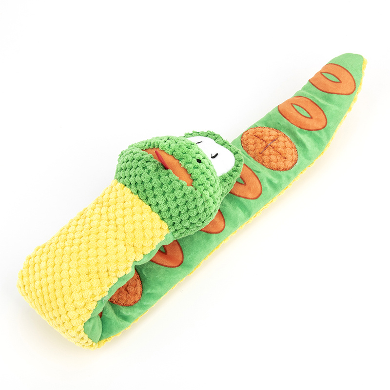 Snake snuffle toy for dogs - full view